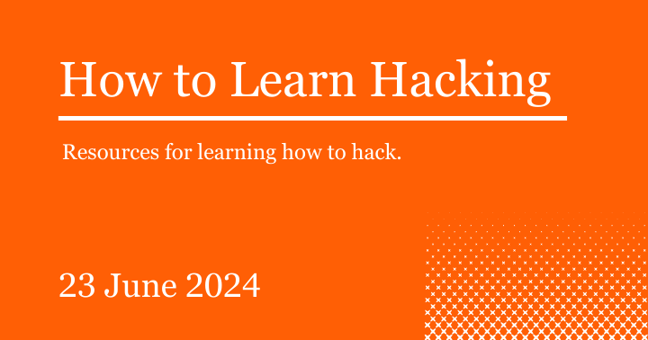 How to Learn Hacking